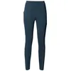 Image de Vaude - Women's Scopi Tights II - Collant running femme Dark Sea - EU 42