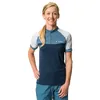 Image de Vaude - Ledro Print Shirt - Maillot VTT femme Blue Gray - EU 36
