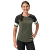 Image de Vaude - Kuro Shirt - Maillot vélo femme Khaki - EU 42