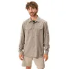 Image de Vaude - Rosemoor LS Shirt II - Chemise homme Linen Uni - L