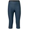 Image de Vaude - Women's Posta 3/4 Tights - Cuissard vélo femme Dark Sea - EU 38