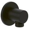 Image de Coude de raccordement mural VILLEROY ET BOCH Universal rond Noir mat