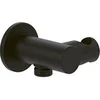 Image de Support mural fixe pour douchette VILLEROY ET BOCH Universal Showers rond Matt Black
