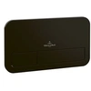 Image de Plaque de déclenchement WC VILLEROY ET BOCH ViConnect 200S noir mat