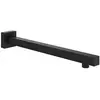Image de Bras mural pour douche de tête VILLEROY ET BOCH Universal rectangle Noir mat
