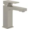 Image de Villeroy & Boch Architectura Square Robinet de lavabo sans bonde avec cartouche en céramique, robinet de lavabo, économiseur d'eau, hauteur du bec 113 mm, carré, nickel brossé mat en occasion ou reconditionné