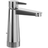 Image de Mitigeur lavabo VILLEROY ET BOCH Conum ouverture dessus avec tirette Chrome