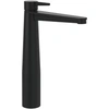 Image de Mitigeur lavabo surélevé VILLEROY ET BOCH Conum avec vidage Push Open Noir mat