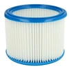 Image de filtre rond à plis pour aspirateur multifonction compatible avec Protool VCP 260 E-L (up to 2010), VCP 10 E, VCP 260 E-M (up to 2010)