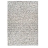 Image de Tapis en Cuir Fait Main "Finish" Gris & Argent 200 x 290 cm