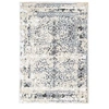 Image de Tapis Vintage à Poils Courts "Broadway VI" Gris 80 x 150 cm