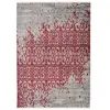Image de Tapis Vintage à Franges "Baroque II" Rouge 200 x 290 cm