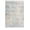 Image de Tapis Vintage à Poils Courts "Baroque VI" Bleu 200 x 290 cm
