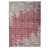 Image de Tapis Vintage à Franges "Baroque II" Rouge 160 x 230 cm