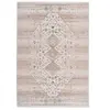 Image de Tapis Vintage à Poils Courts "Baroque XI" Beige 160 x 230 cm