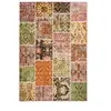 Image de Tapis Patchwork à Poils Courts "Ariya" Multicolore 200 x 290 cm