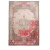 Image de Tapis Imprimé Rétro Antique "Vintage" Rouge 160 x 230 cm