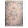 Image de Tapis Rétro Imprimé Antique "Vintage" Bleu 160 x 230 cm
