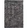 Image de Tapis Imitation Fourrure à Poils Longs "Tender" Anthracite 120 x 170 cm