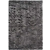 Image de Tapis Imitation Fourrure à Poils Longs "Tender" Anthracite 80 x 150 cm