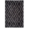 Image de Tapis Imprimé Losange "Orlando" Anthracite 160 x 230 cm
