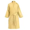 Image de Peignoir de Bain en Coton Carla Jaune L