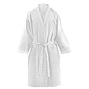 Image de Peignoir de Bain en Coton "Carla" Blanc L