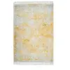 Image de Tapis Tissé à la Main Imprimé Dolce Vita Gris & Or 120 x 170 cm