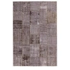 Image de Tapis Tissé à la Main "Piedmont" Anthracite 80 x 150 cm