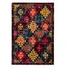 Image de Tapis Tissé à Motifs "Primavera" Multicolore 80 x 150 cm