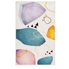 Image de Tapis Tissé à Poils Plats "Picassa II" Multicolore 160 x 230 cm