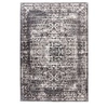 Image de Tapis Tissé Imprimé à Poils Plats "Saphira" Gris 160 x 230 cm