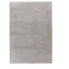 Image de Tapis Tissé Shaggy à Poils Longs "Nila" Gris 120 x 170 cm