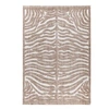 Image de Tapis Tissé Ethnique à Poils Courts "Sarai II" Beige 80 x 150 cm