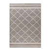 Image de Tapis Tissé Graphique "Rhombus II" Beige & Marron 120 x 170 cm