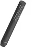 Image de Pommeau de douche rond Universal 2,5 cm noir mat