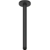 Image de Bras de douche plafond Universal 30 cm noir mat