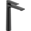 Image de Mitigeur lavabo taille XL Tulum Freshstart noir mat sans tirette ni vidage