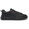 Image de HUGO Hommes Blake Tenn Baskets en Cuir avec Logo Rouge en occasion ou reconditionné