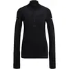 Image de Sweatshirt femme adidas Primeknit Running Mid-Layer Noir L H13228
