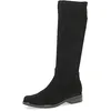 Image de CAPRICE Bottes hautes femme sans talon Hauteur genou Vegan, Noir (Black Stretch), 39 EU en occasion ou reconditionné