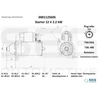 Image de Démarreur Volkswagen 2.2kw Seg Automotive 0001125605 Volkswagen