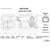 Image de Démarreur Daf 6.0 Kw Seg Automotive 0001261085