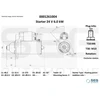 Image de Démarreur / Démarreur Seg Automotive 0001.261.004