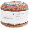 Image de Pelote de laine à tricoter Creative Chic Unique - 200GR -(...) - 011 Arc en ciel multicolore