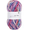Image de Pelote de laine à chaussettes à tricoter Superba Fair Isle 4 fils - 100GR -(...) - 02 Lilas/pink