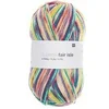 Image de Pelote de laine à chaussettes à tricoter Superba Fair Isle 4 fils - 100GR -(...) - 06 Saumon/turquoise