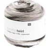 Image de Laine à chaussette Superba Twirl 4 fils - 100GR -(...) - 001 gris