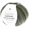 Image de Pelote de Laine à Chaussettes Superba Cashmeri Luxury Socks 4 fils - 100g - : Douceur et Luxe pour Vos Pieds(...) - Vert (017 - Olive)