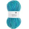 Image de Pelote de laine à chaussettes à tricoter Superba bamboo superwash - 100GR -(...) - 046 bleu - Aqua